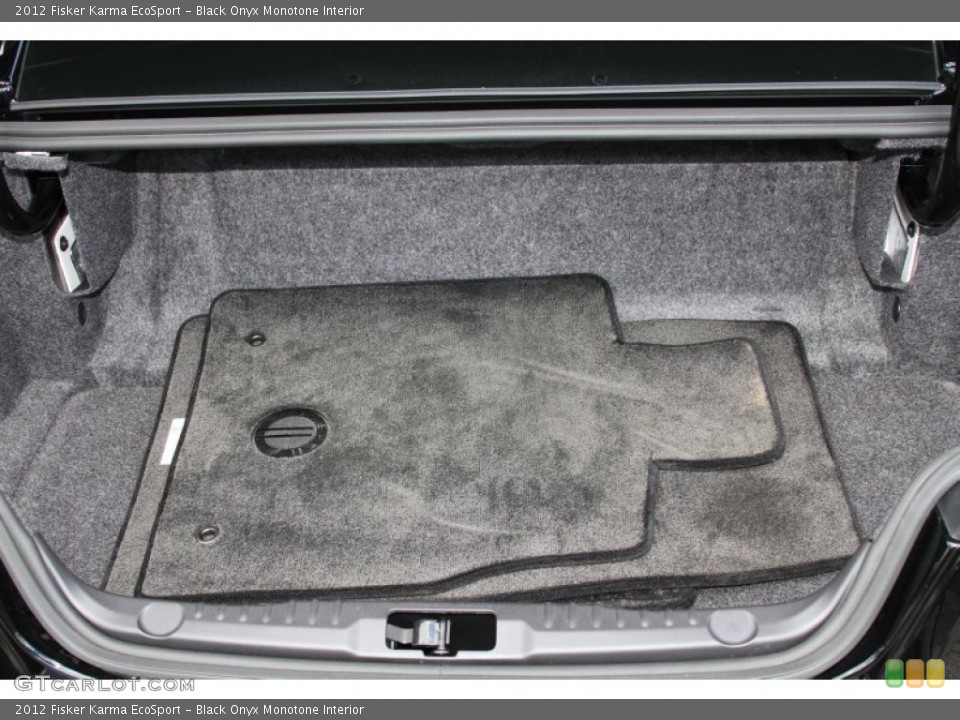 Black Onyx Monotone Interior Trunk for the 2012 Fisker Karma EcoSport #64871261