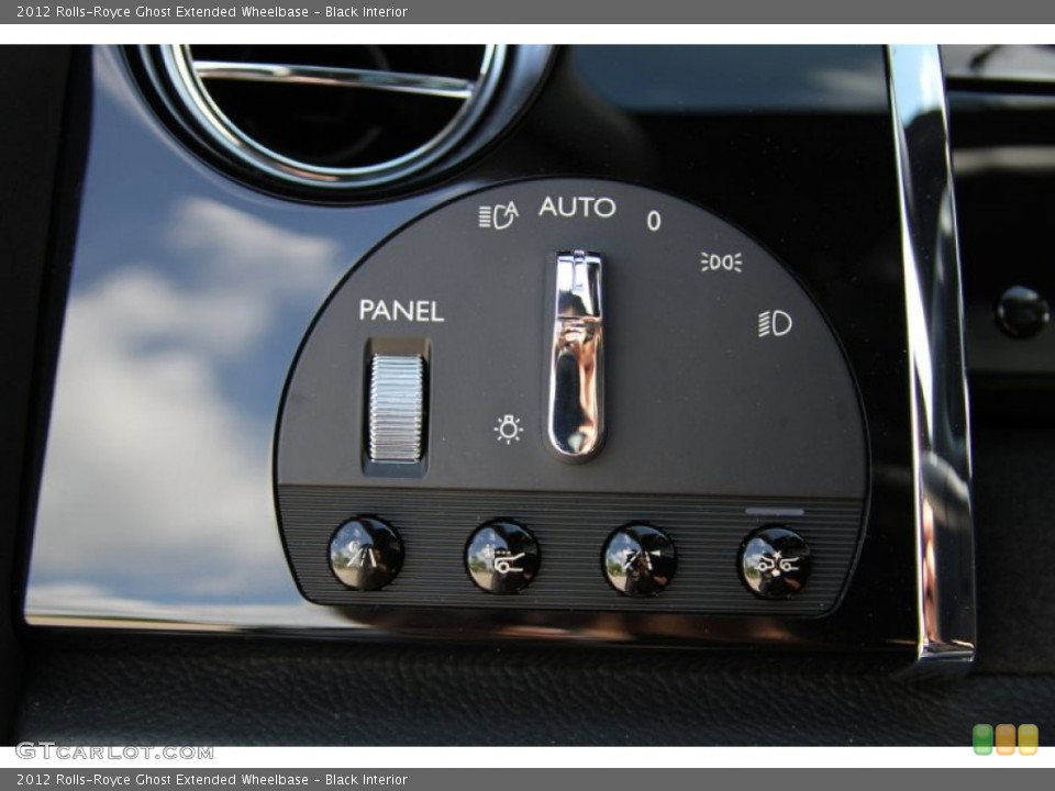 Black Interior Controls for the 2012 Rolls-Royce Ghost Extended Wheelbase #64871777