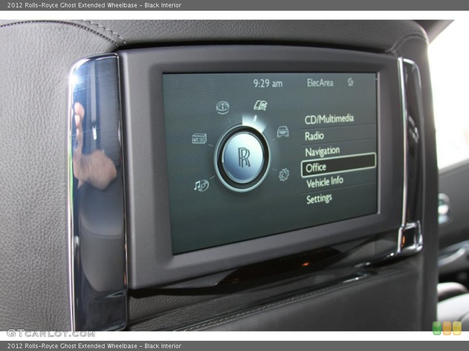 Black Interior Controls for the 2012 Rolls-Royce Ghost Extended Wheelbase #64871876