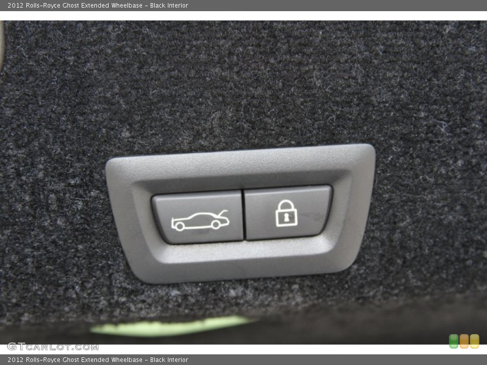 Black Interior Controls for the 2012 Rolls-Royce Ghost Extended Wheelbase #64872191