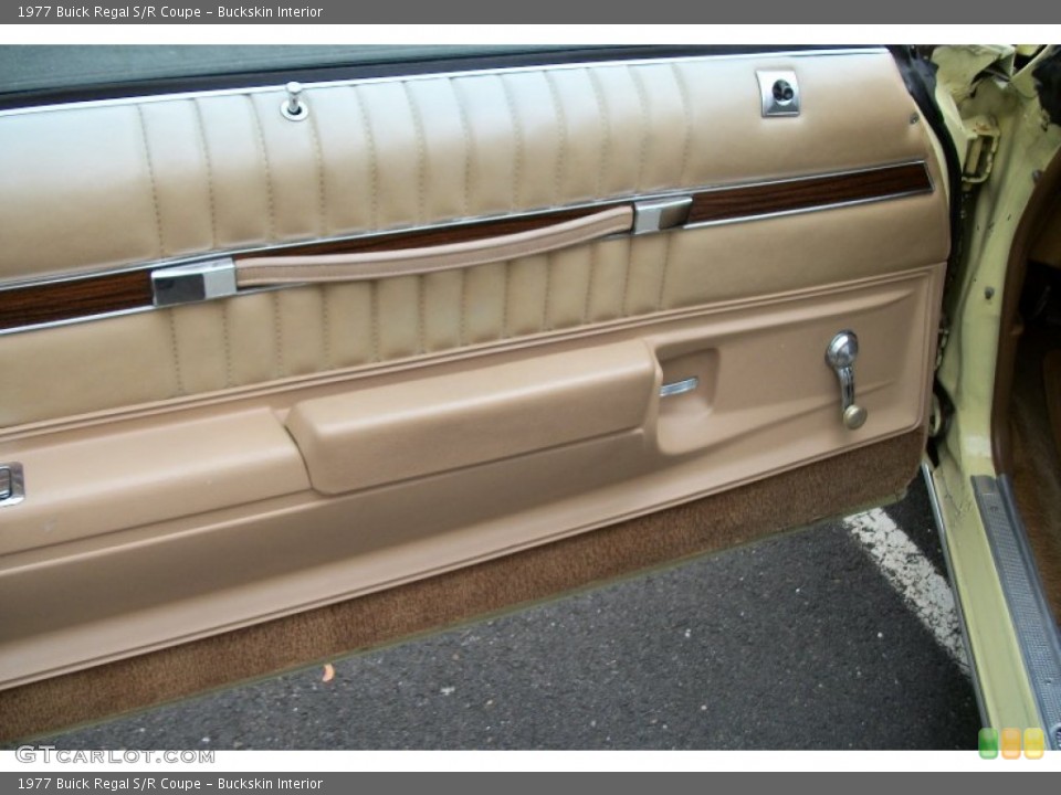 Buckskin Interior Door Panel for the 1977 Buick Regal S/R Coupe #64878260