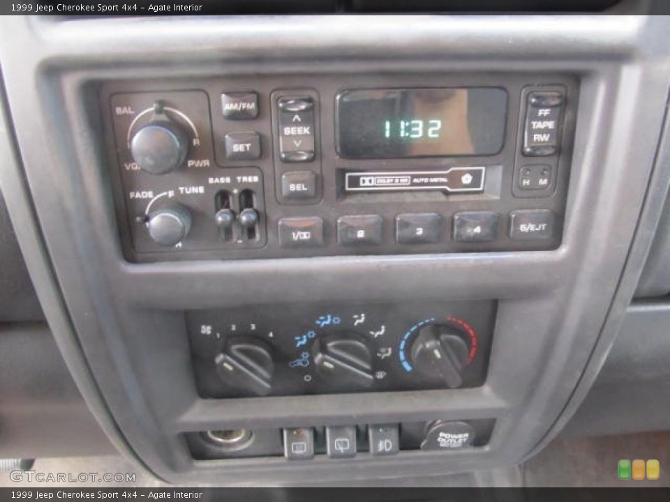 Agate Interior Controls for the 1999 Jeep Cherokee Sport 4x4 #64879196