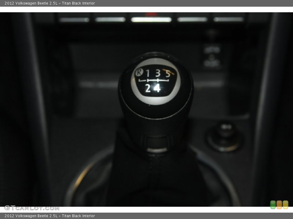 Titan Black Interior Transmission for the 2012 Volkswagen Beetle 2.5L #64883075