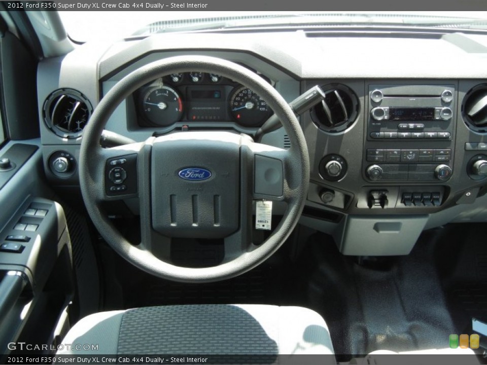 Steel Interior Dashboard for the 2012 Ford F350 Super Duty XL Crew Cab 4x4 Dually #64889186