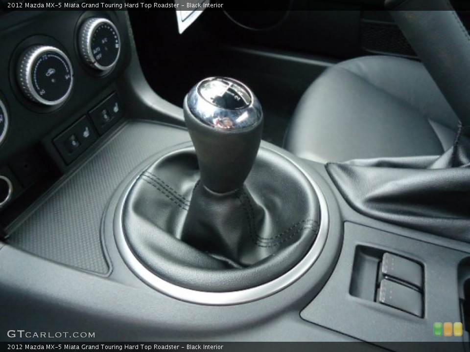 Black Interior Transmission for the 2012 Mazda MX-5 Miata Grand Touring Hard Top Roadster #64890626