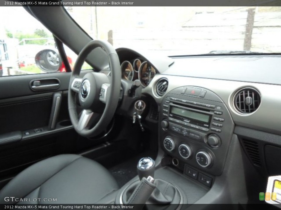 Black Interior Photo for the 2012 Mazda MX-5 Miata Grand Touring Hard Top Roadster #64890641