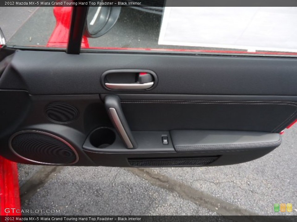 Black Interior Door Panel for the 2012 Mazda MX-5 Miata Grand Touring Hard Top Roadster #64890647