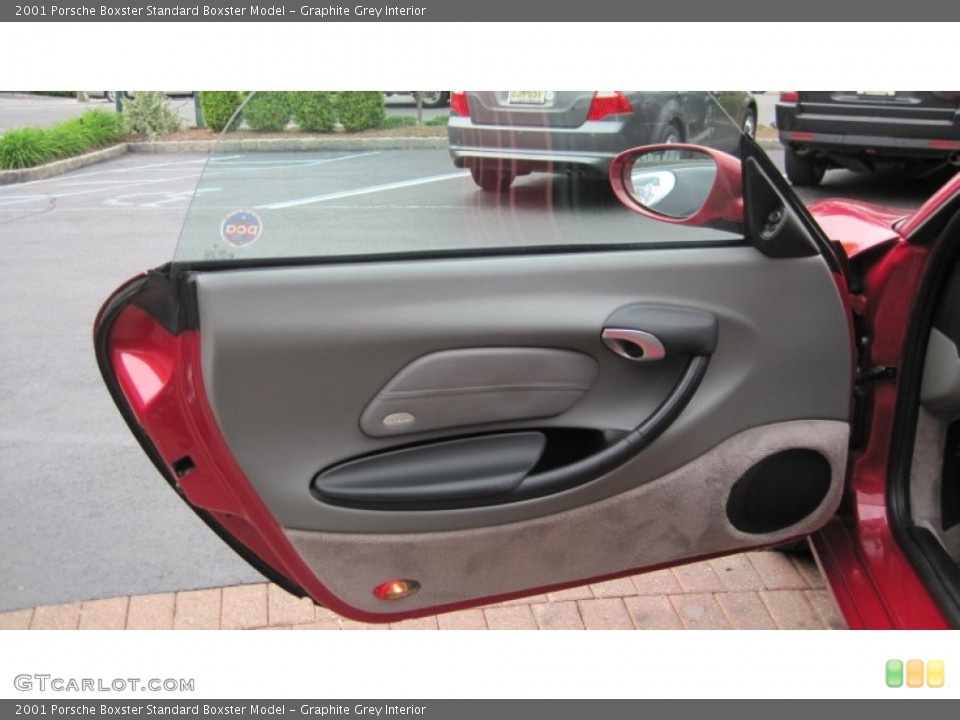 Graphite Grey Interior Door Panel for the 2001 Porsche Boxster  #64894868