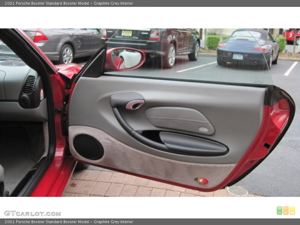 Graphite Grey Interior Door Panel for the 2001 Porsche Boxster  #64894879