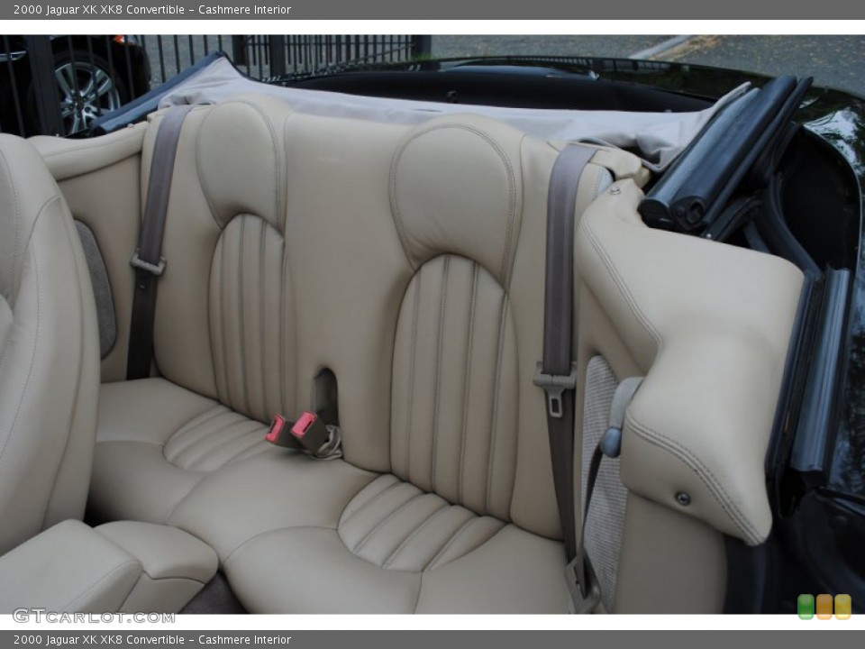 Cashmere Interior Rear Seat for the 2000 Jaguar XK XK8 Convertible #64899743