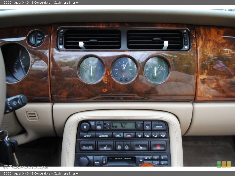 Cashmere Interior Controls for the 2000 Jaguar XK XK8 Convertible #64899764