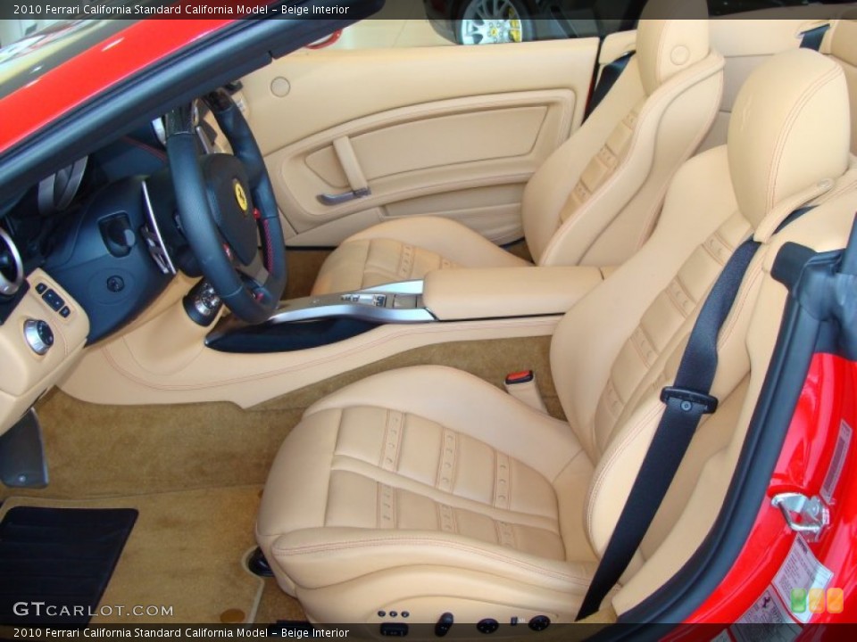 Beige Interior Photo for the 2010 Ferrari California  #64902563