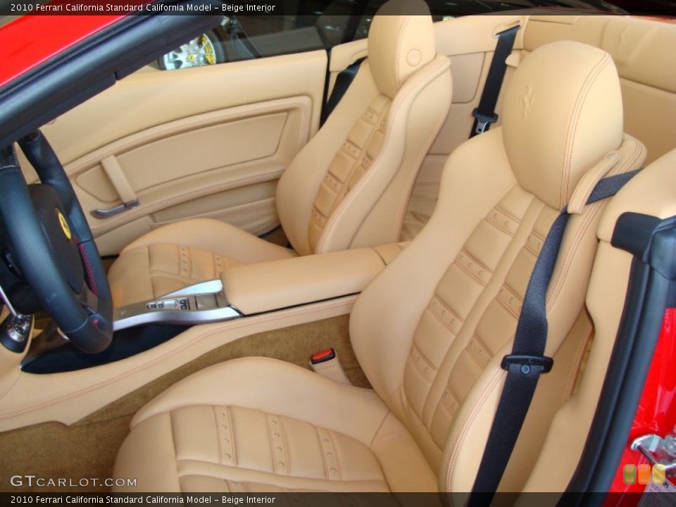 Beige Interior Photo for the 2010 Ferrari California  #64902593