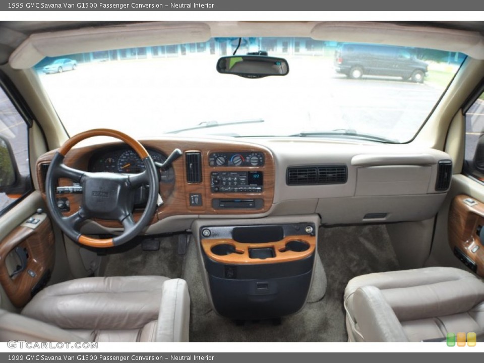 Neutral Interior Dashboard for the 1999 GMC Savana Van G1500 Passenger Conversion #64903191