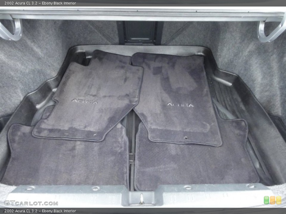 Ebony Black Interior Trunk for the 2002 Acura CL 3.2 #64905254