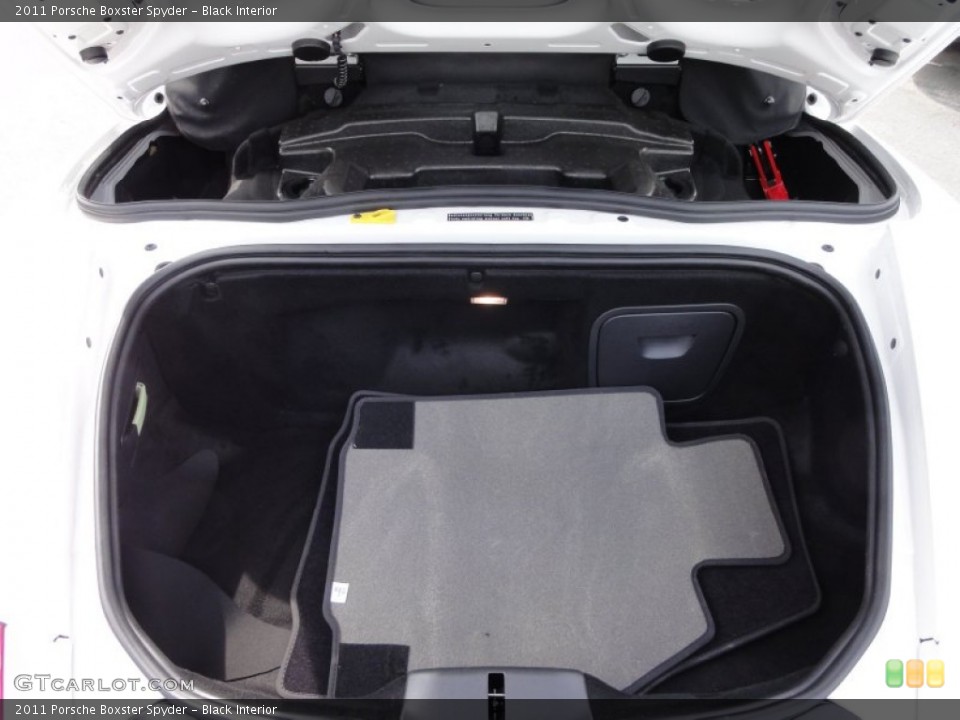 Black Interior Trunk for the 2011 Porsche Boxster Spyder #64907978