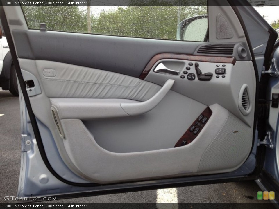 Ash Interior Door Panel for the 2000 Mercedes-Benz S 500 Sedan #64911674