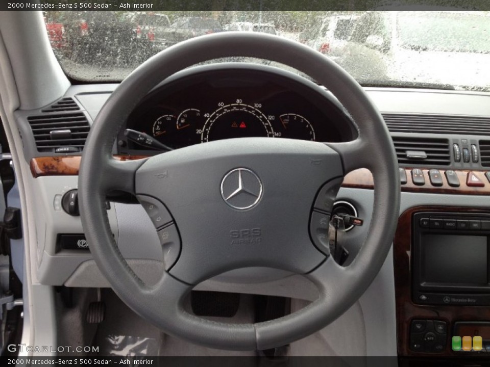 Ash Interior Steering Wheel for the 2000 Mercedes-Benz S 500 Sedan #64911734