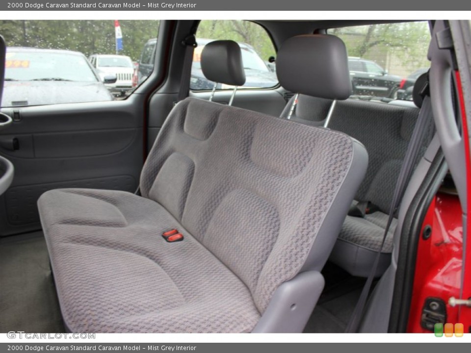 Mist Grey Interior Rear Seat for the 2000 Dodge Caravan  #64917000