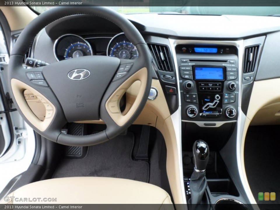 Camel Interior Dashboard for the 2013 Hyundai Sonata Limited #64923092
