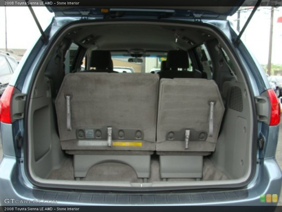 Stone Interior Trunk for the 2008 Toyota Sienna LE AWD #64928412