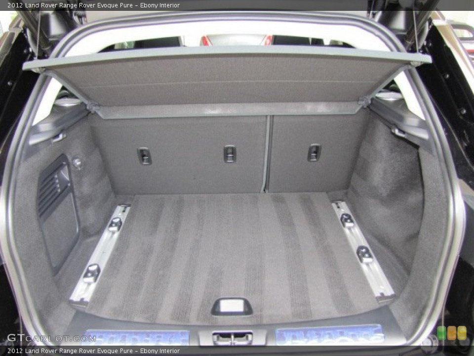 Ebony Interior Trunk for the 2012 Land Rover Range Rover Evoque Pure #64929829