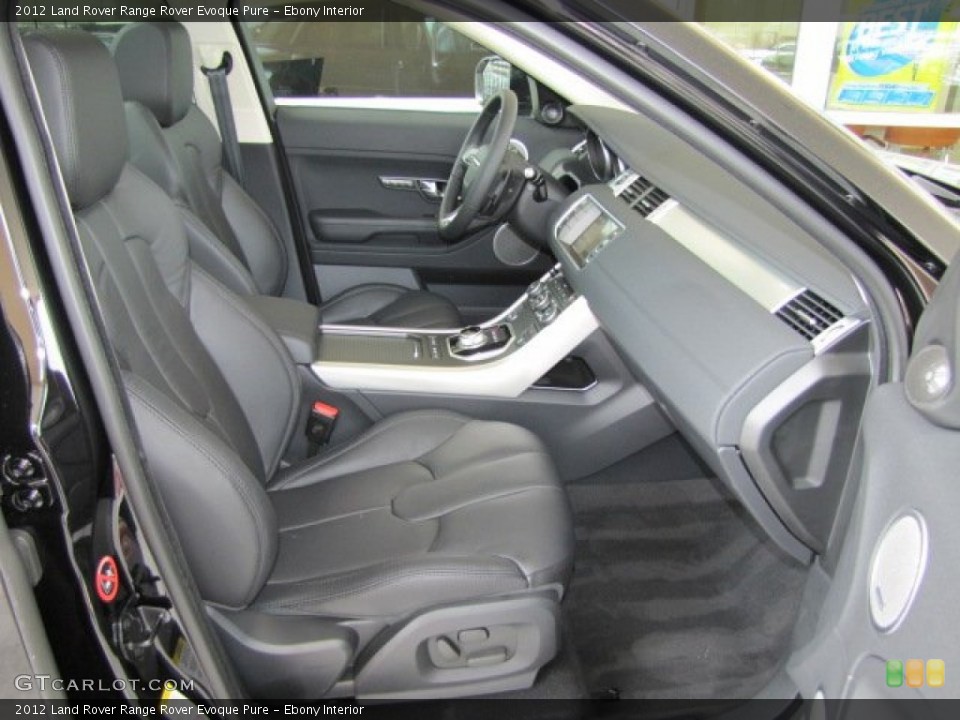 Ebony Interior Photo for the 2012 Land Rover Range Rover Evoque Pure #64929838