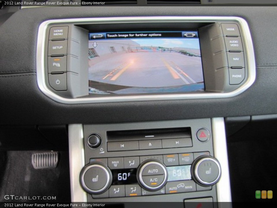 Ebony Interior Controls for the 2012 Land Rover Range Rover Evoque Pure #64929868