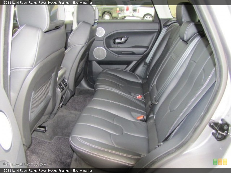 Ebony Interior Photo for the 2012 Land Rover Range Rover Evoque Prestige #64930207