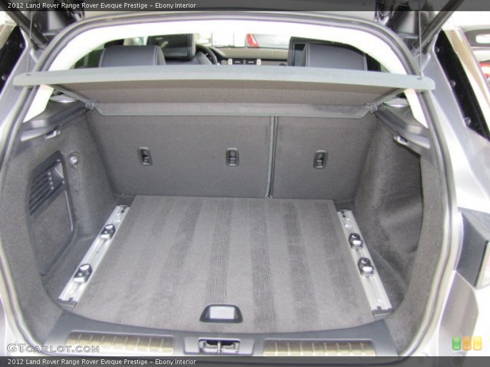 Ebony Interior Trunk for the 2012 Land Rover Range Rover Evoque Prestige #64930225