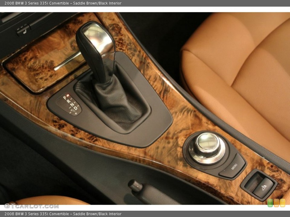 Saddle Brown/Black Interior Transmission for the 2008 BMW 3 Series 335i Convertible #64939615
