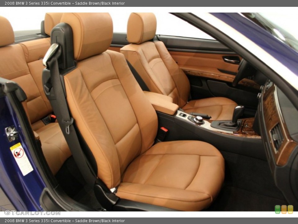 Saddle Brown/Black Interior Photo for the 2008 BMW 3 Series 335i Convertible #64939660