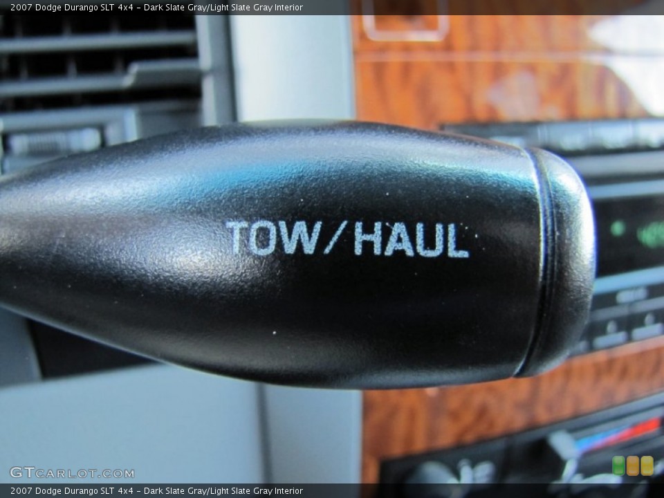 Dark Slate Gray/Light Slate Gray Interior Transmission for the 2007 Dodge Durango SLT 4x4 #64946887