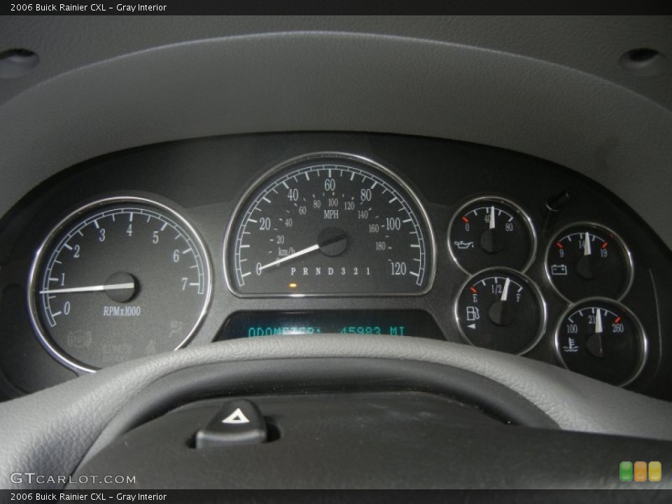 Gray Interior Gauges for the 2006 Buick Rainier CXL #64951396