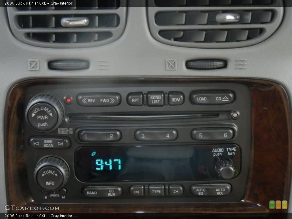 Gray Interior Audio System for the 2006 Buick Rainier CXL #64951435