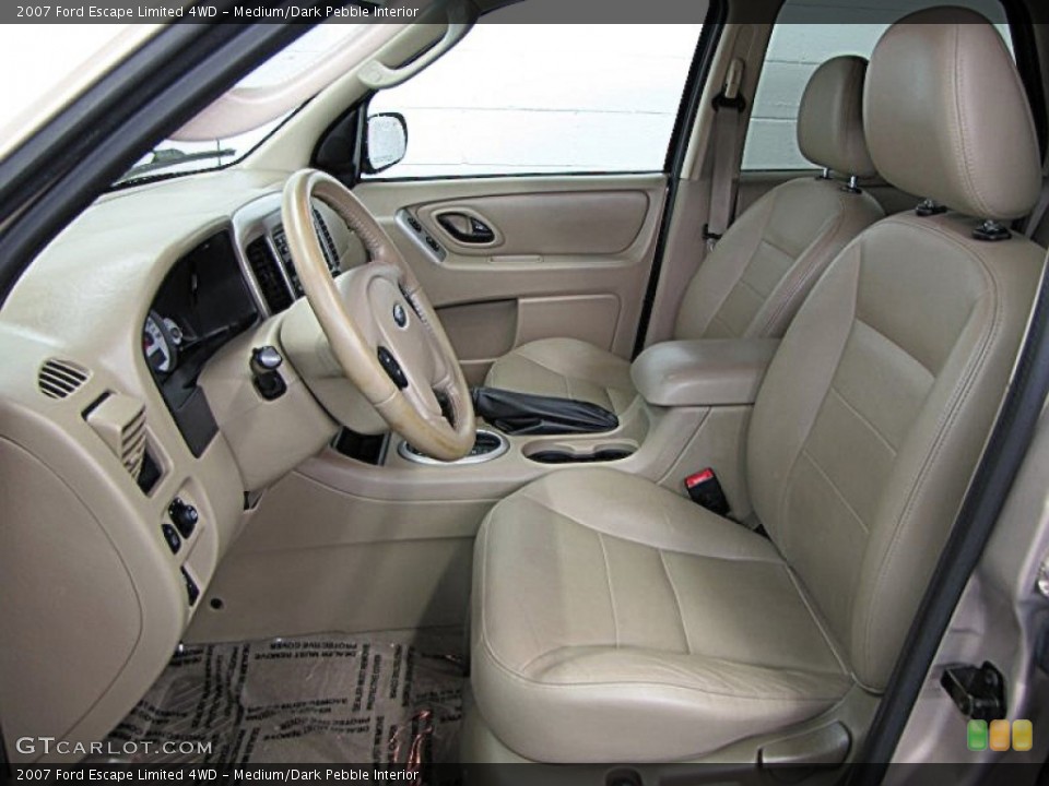 Medium/Dark Pebble Interior Photo for the 2007 Ford Escape Limited 4WD #64951606