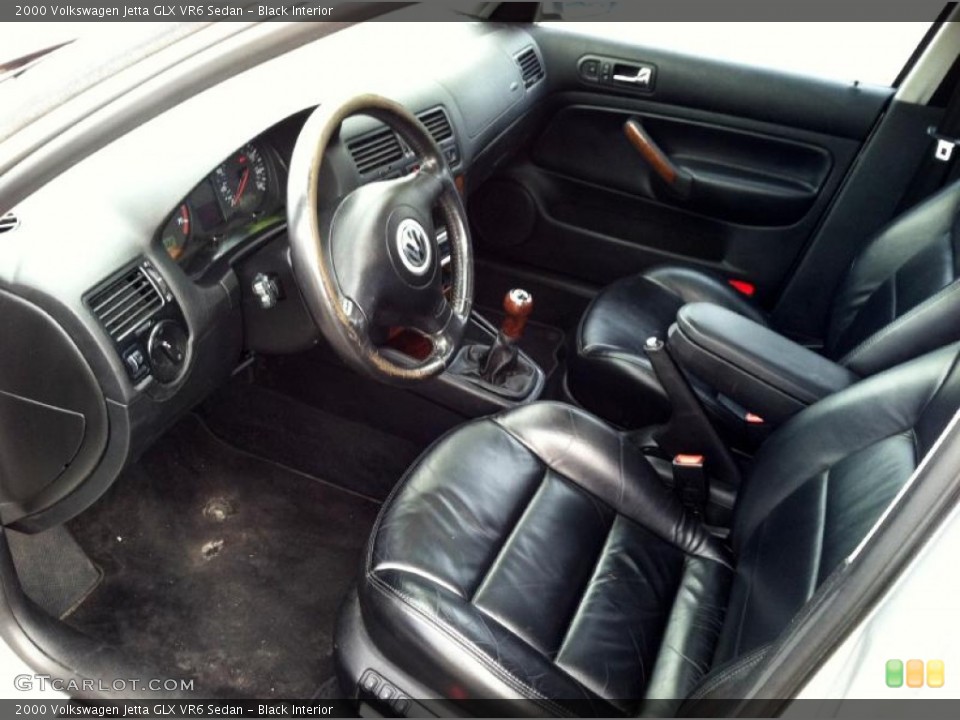 Black Interior Photo For The 2000 Volkswagen Jetta Glx Vr6