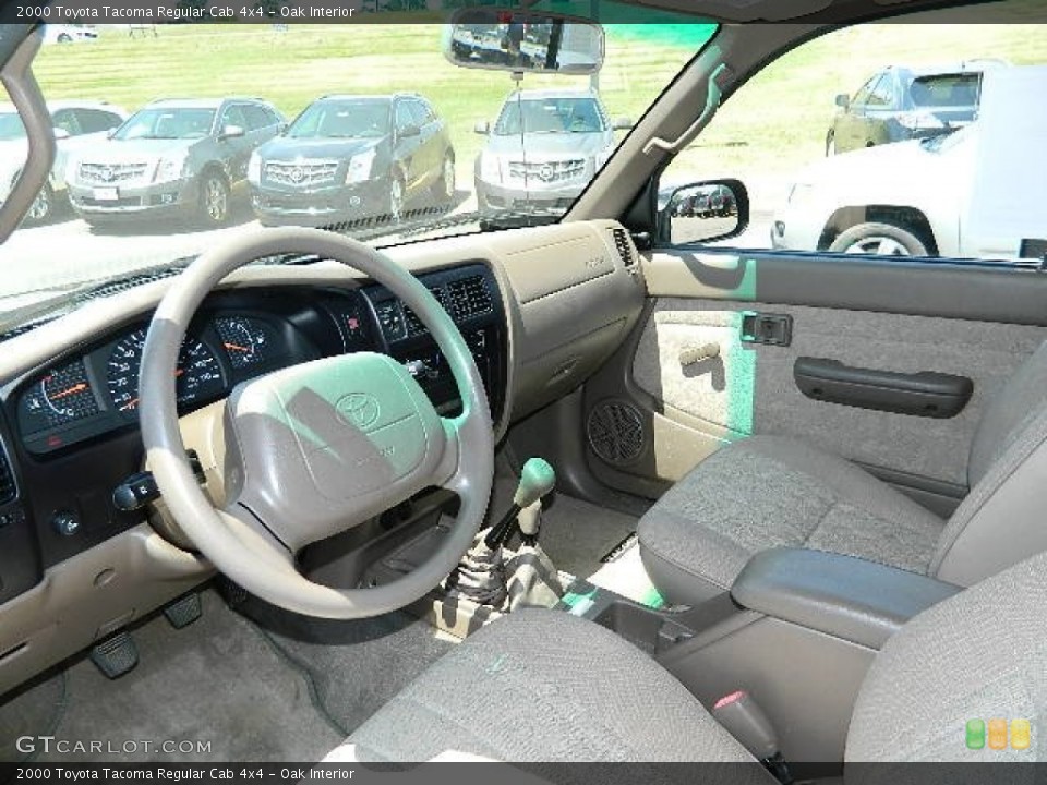 Oak Interior Prime Interior for the 2000 Toyota Tacoma Regular Cab 4x4 #64959850