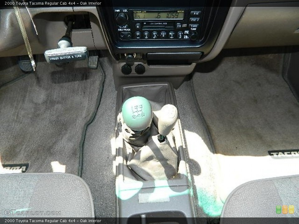 Oak Interior Transmission for the 2000 Toyota Tacoma Regular Cab 4x4 #64959859