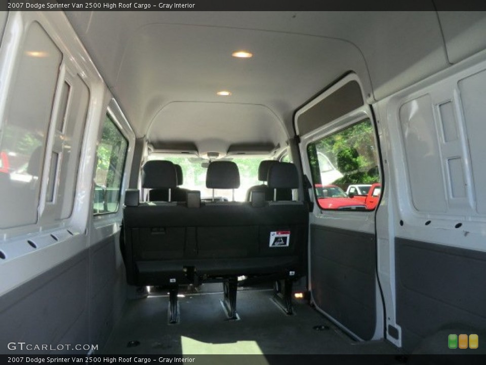 Gray Interior Trunk for the 2007 Dodge Sprinter Van 2500 High Roof Cargo #64959958