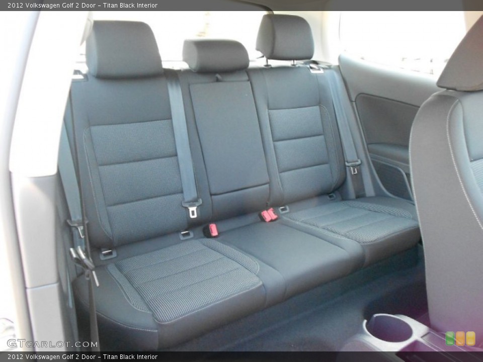 Titan Black Interior Photo for the 2012 Volkswagen Golf 2 Door #64960798