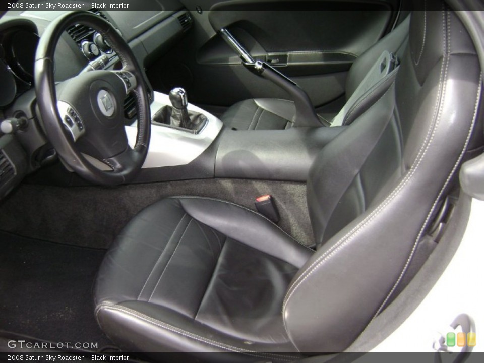 Black Interior Photo for the 2008 Saturn Sky Roadster #64962379