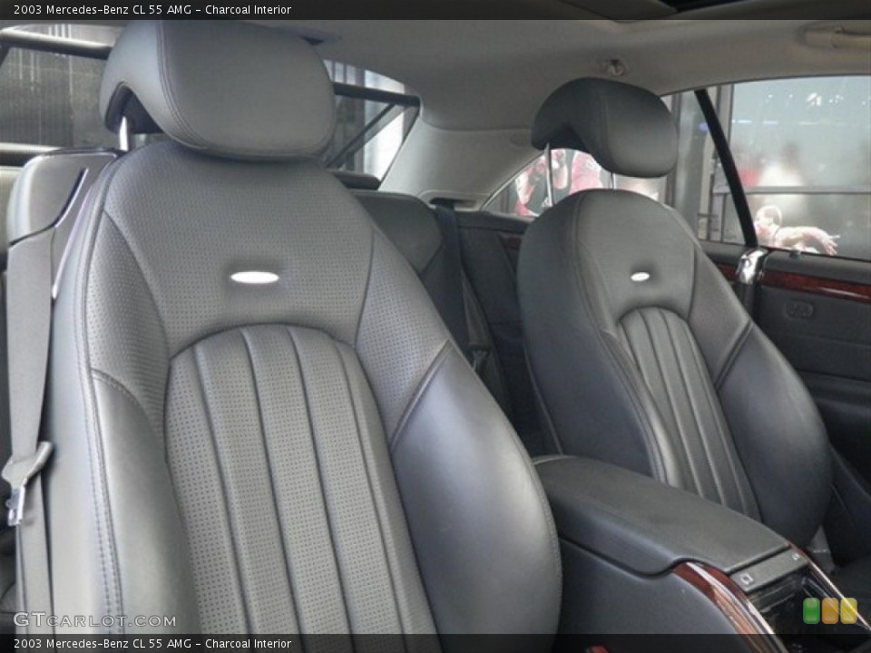 Charcoal Interior Photo for the 2003 Mercedes-Benz CL 55 AMG #64964728