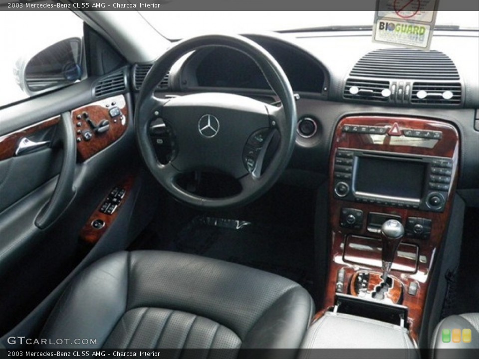 Charcoal Interior Dashboard for the 2003 Mercedes-Benz CL 55 AMG #64964776