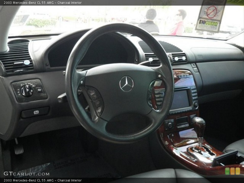 Charcoal Interior Dashboard for the 2003 Mercedes-Benz CL 55 AMG #64964839