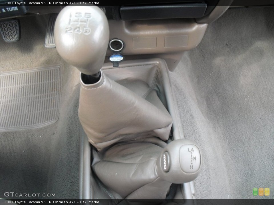 Oak Interior Transmission for the 2003 Toyota Tacoma V6 TRD Xtracab 4x4 #64967224
