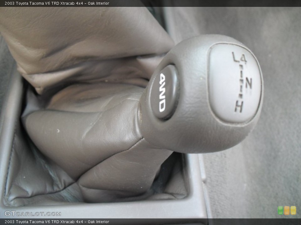Oak Interior Controls for the 2003 Toyota Tacoma V6 TRD Xtracab 4x4 #64967230