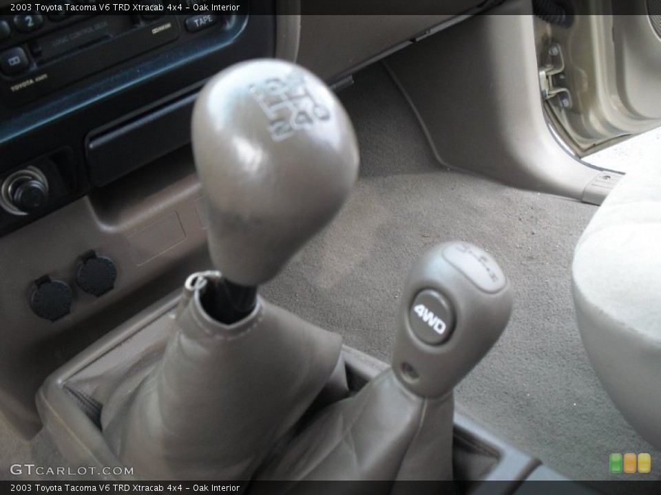 Oak Interior Transmission for the 2003 Toyota Tacoma V6 TRD Xtracab 4x4 #64967299