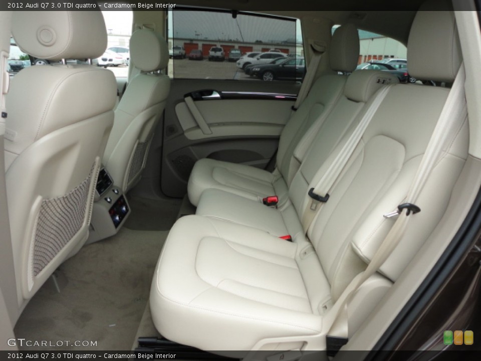 Cardamom Beige Interior Photo for the 2012 Audi Q7 3.0 TDI quattro #64969285
