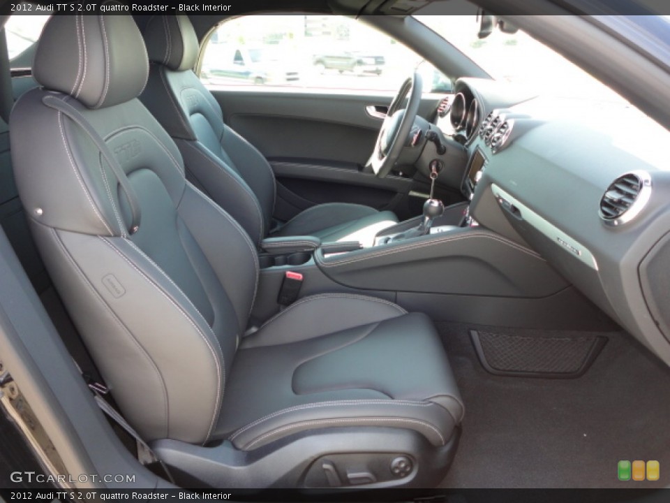 Black Interior Front Seat for the 2012 Audi TT S 2.0T quattro Roadster #64969615